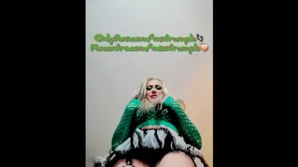 St. Patrick's Day Pov Femdom Giantess Crush Fetish Face Trample, Face Smother & Facesitting Mistress