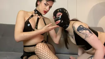 Fucked In Latex Mask