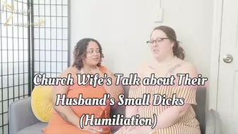 Church Wife's Confess Their Husband's Small Dicks And Watching Cuckold And Bull Porn