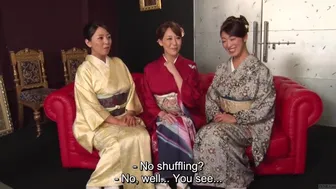 Reiko Kobayakawa And Akari Asagiri Plus Friend Kimono Sex Party