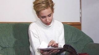 Melinda, Teen And Blonde In The Private Casting's Couch