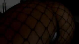 Sandra Romain, Puts On Her Fishnet Stockings And Dances Her Friend Before The Ass… With Success