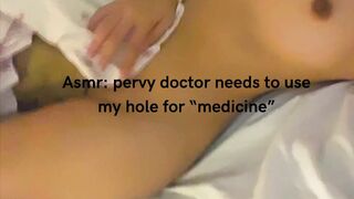 Asmr - Shy Girl Fucked By Doctor For 'Medicine