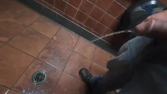 Pissing On Floor Drain