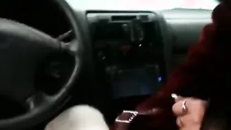 Blowjob In The Lunch Break In The Car