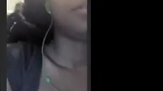 Big-Titted Black Canadian On Webcam