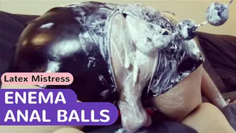 Yogurt Paradise - Enemas And Anal Balls… His Ass Extremely Messy