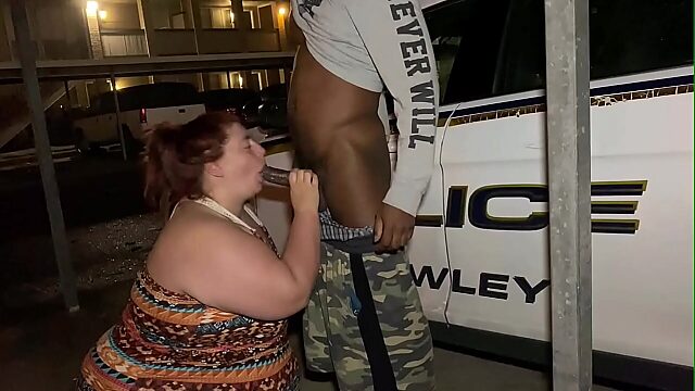 Bbw Dezzy Curses Out Law Enforcement While Being Penetrated