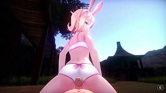 Shuri's Naughty Bunny Antics In Uncensored 4K 60Fps Hentai Game