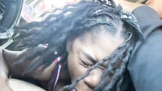 Lil D Picks Up Dreadhead Black Drives Her Around For Sex Pt One