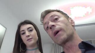 Rocco Siffredi Stretches French Goddess Lina Luxa's Butt With Rough Gaping Anal