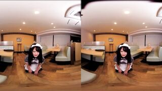 Monster Customer Vr - I Flirted With A Pretty Waitress, Made Her Apologize On Her Knees, Threatened Her And Nailed Her Raw And Gave Her A Creampie　Mitsuki Nagisa