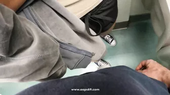 Touching Unknown Woman In Metro